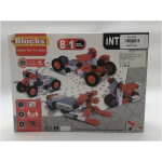 Blocks 8x1-Red