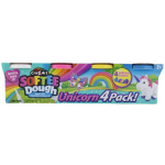 Unicorn 4 Packs Softee Dough