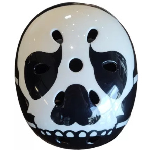 Bike Helmet Black and White