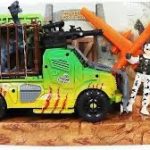 Yellow And Green Truck Dinosaur Play Set