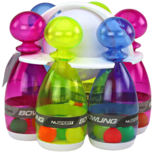 NLSPORT Colorful Mini Bowling Set