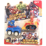 Super Heroes 2 in 1 Cars