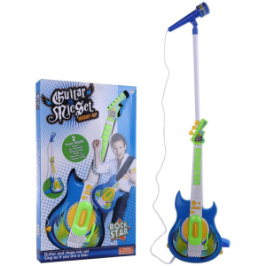Guitar And Mic Set Rock Star