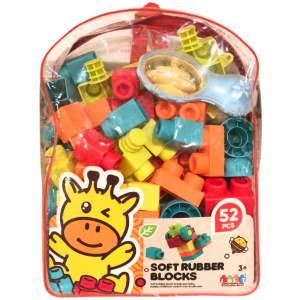 Soft Rubber Blocks 52 PCS