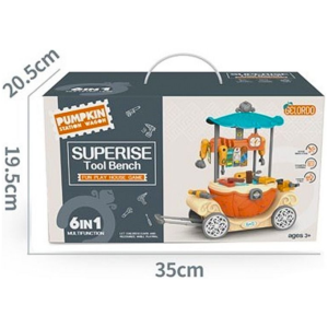 Pumpkin Station Wagon  Surprise tool Set 6 In1 Multi Function