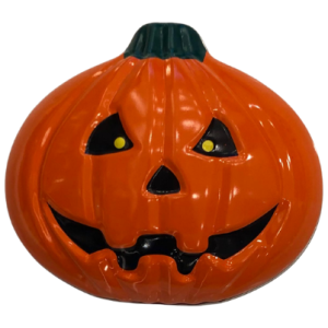 Halloween Pumpkin With A Hat Steel Rounded Package
