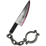 Halloween Bloody Knife With A Chain