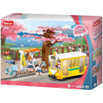 Happy Diary Sakura Festival 306 Downtown Tram 347 PCS Lego