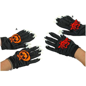 Halloween Gloves With Nails