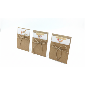 Assorted Rustic Botanical Seed Packet Favors