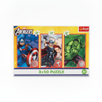 Trefl Marvel Avengers 3x50 Puzzle Set
