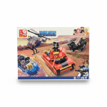 Police 4in1 Vehicles 460 PCS Lego