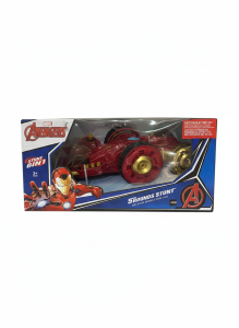 Marvel Avengers Stunt 6in1 5 Rounds Stunt 360 Spins Double-Side Car