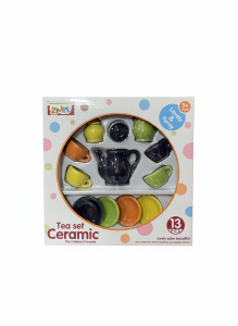Tea Set Ceramic Lovely And Funny 13 PCS