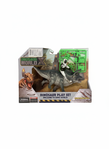 Dinosaur X World Dinosaur Play Set Triceratops