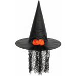 Halloween Witch Hat With Tie