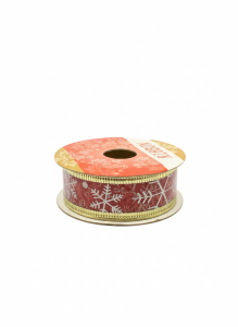 Holiday Snowflake Craft Ribbon