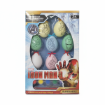 MAXVEL IRON MAN 3 Superhero Egg Decorating Set
