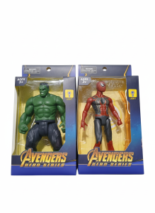 Avengers Hero Series Light-Up Action Figures - Hulk & Spider-Man