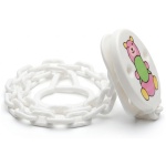 BabyTime Emboss Patterned Soother Chain