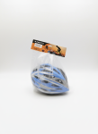 Bike Helmet Blue and Gray