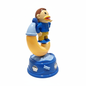 Dancing Monkey on the Moon Wind-Up Toy