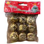 Christmas Gold Bells Tree Decoration 9 In 1