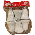Christmas White Bells Tree Decoration