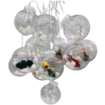 Ramadan Fananes Window Lights Wishing Ball Curtain