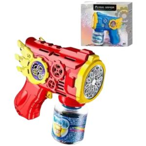 Flying Armor Bubble Gun