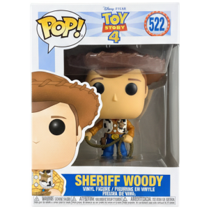 Funko Pop! Disney Pixar Toy Story 4 Sheriff Woody Vinyl Figure #522