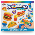 Cra-Z-CRACKLE Popping Clay! Create & Crack FUN FOODS!