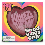 Nee Doh Squeeze The Day Good Vibes Only Heart