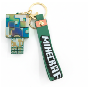 Minecraft New Version Electroplated Character Keychains