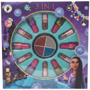 3 IN 1 Jewelry & DIY Beads & Makeup Set