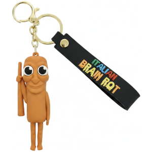 TUNG TUNG SAHUR-Brain Characten Keychain