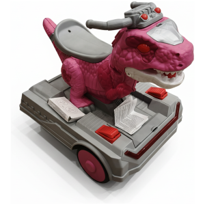 Pink T-Rex Ride-On Toy
