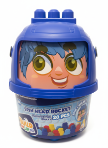 Build Me Up Maxi Spin Head Bucket 20 PCS