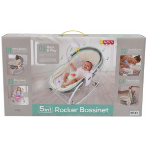 5 In 1 Rocker Bassinet Baby Bed