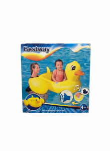 Bestway Inflatable Musical Duck Ride-On Float