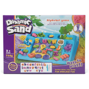 Dynamic Sand Alphabet Game