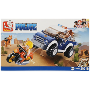 Sluban Police Building Block Set