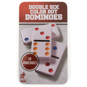 Double Six Color Dot Dominoes