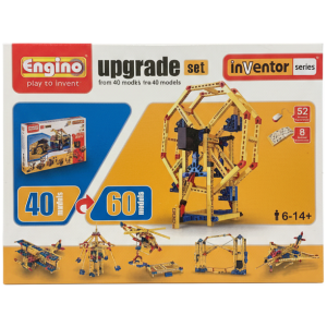 Inventor Engino Play To Invent Upgrade Set From 40 Models To 60 Models