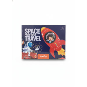 Arthink Space Puzzle World Travel 96 Piece Puzzle
