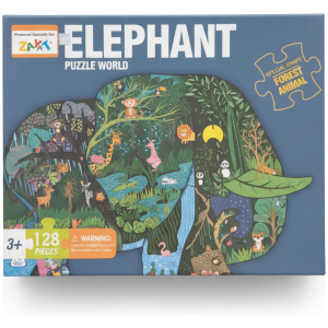 Elephant Puzzle World