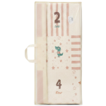 Foldable Baby Play Mat with Numbers & Crocodile Design