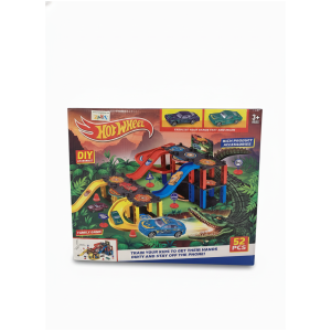 Hot Wheel DIY Assemble Race Track with Crocodile