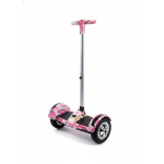 Pink Camouflage Self-Balancing Scooter with Handle