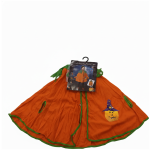 Comfy Pumpkin Hooded Cape